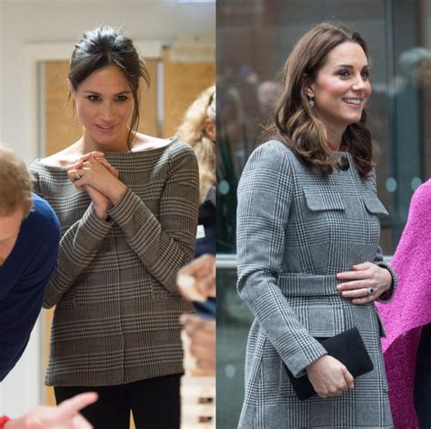 Best Kate Middleton And Meghan Markle Twinning Moments See Photos