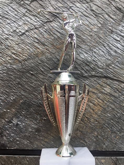 Vintage Golf Trophy Mens Championship Golf Tournament Etsy Golf