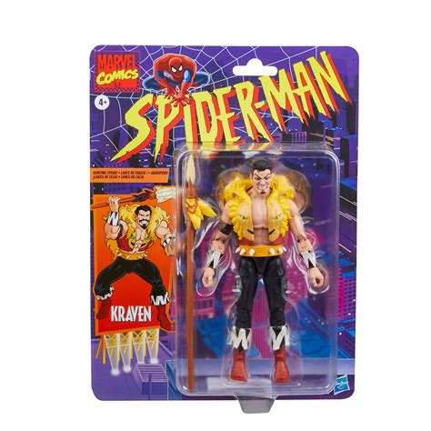 Marvel Legends Spider Man Vintage Kraven The Hunter Figure Revealed