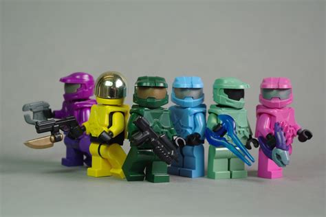 Wallpaper Eva Lego Halo Armor Minifig Minifigs Custom