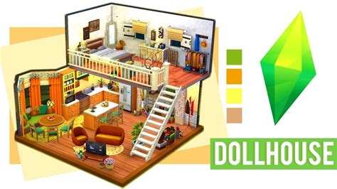 🌻 LetnÍ VesnickÉ BydlenÍ ☀️ Dollhouse Challenge 🏠 The Sims 4 Speed