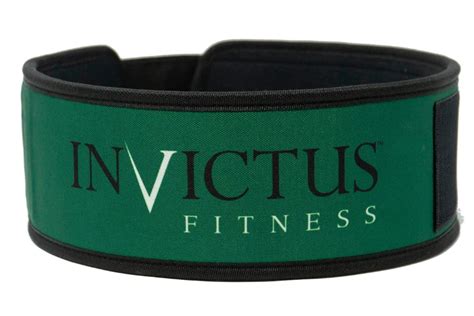 Invictus 2pood Straight Weightlifting Belt Invictus Redefining Fitness
