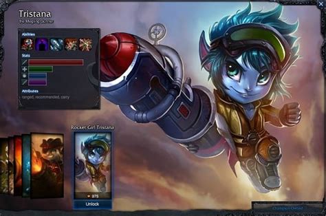Rocket Girl Tristana Is Now Live In League Of Legends Gamezone