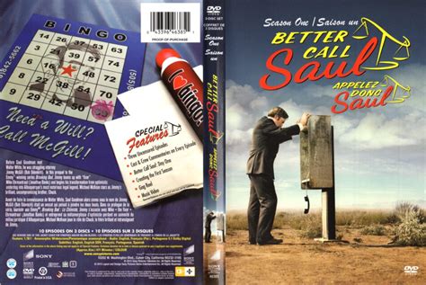 Better Call Saul Season 1 2015 R1 Dvd Cover And Labels Dvdcovercom
