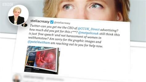 Bbc London News Mp Stella Creasy Demands Billboards Come Down