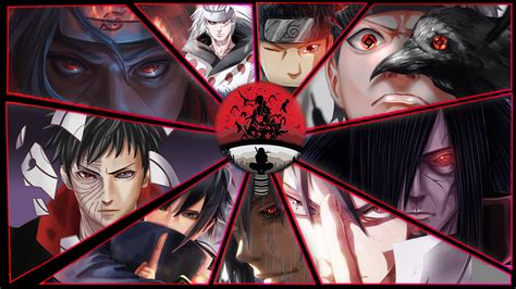 Itachi Uchiha Izuna Uchiha Madara Uchiha Obito Uchiha Sasuke Uchiha