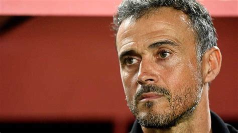 I was a ballboy at that game. Luis Enrique: I was wonderful at the break, a typical reaction