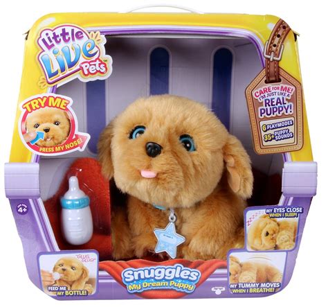 Hot Christmas List Toy! Little Live Pets Snuggles My Dream Puppy ...