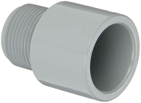 Buy Gf Piping Systems Cpvc Pipe Fitting Adapter Schedule 80 Gray