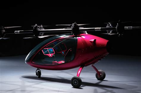 A New Two Seater Electric Vtol Manned Aircraft Launches In Burgeoning
