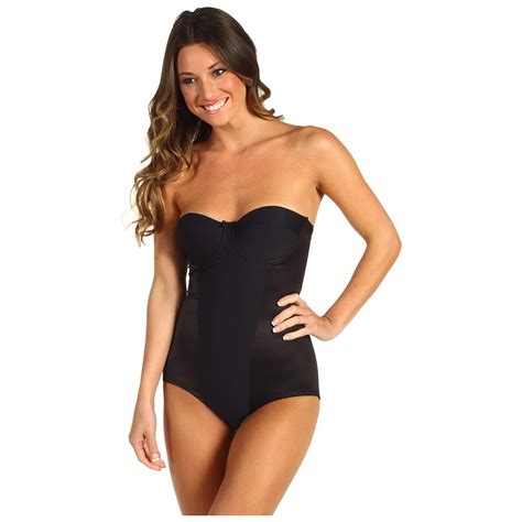 Miraclesuit Womens Strapless Bodysuit Shapewear With Cup Sized Multiway