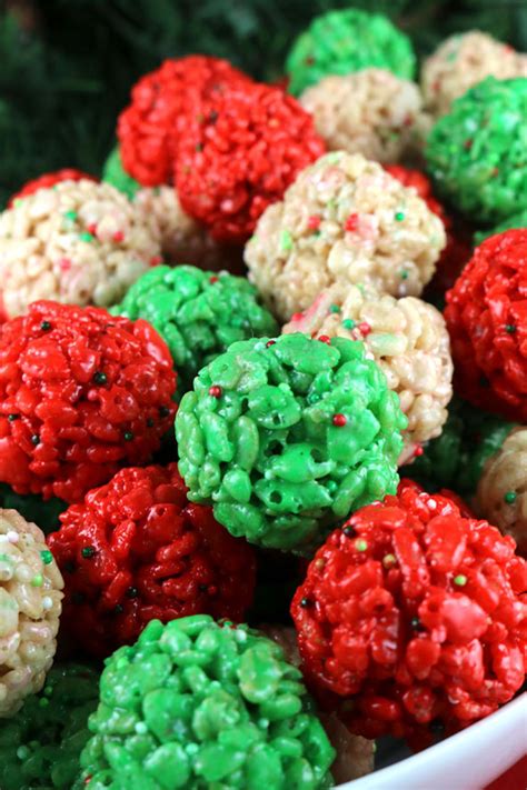 Our Best Christmas Rice Krispie Treats Two Sisters