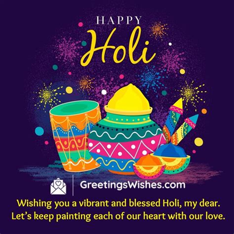 Holi Festival Wishes Messages And Captions 25th March Greetings Wishes