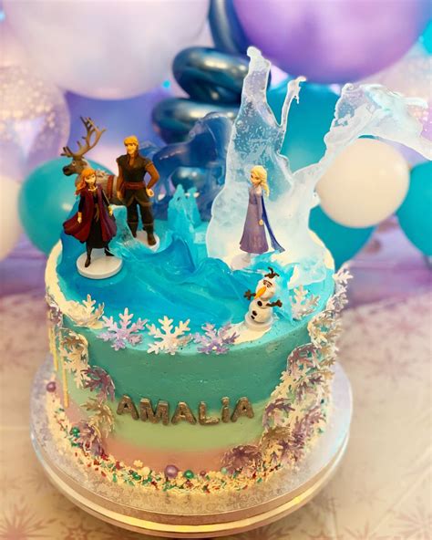 Images New Disney Frozen Birthday Cake