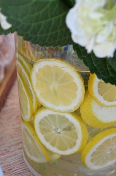 Bright And Fresh Diy Lemon Vase Centerpiece — From Scratch With Maria