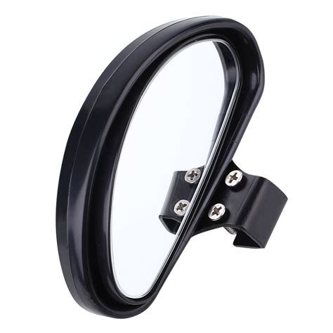 Convex Clip On Half Oval Rearview Blind Spot Mirror For Car Auto Vehicles 690182782704 Ebay