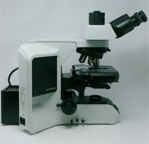 Olympus Microscope Bx53 With Dic And Trinocular Head Nc