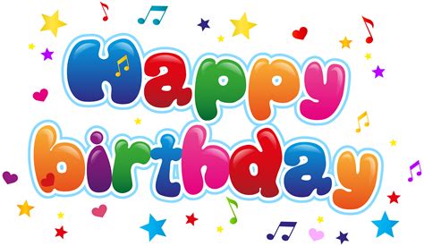 Colorful Happy Birthday Png Clipart Image Kartu Ulang Tahun Ulang Images 66096 The Best Porn