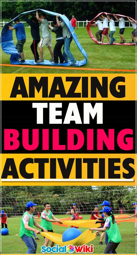 Amazing Team Building Games And Activities Social Useful Stuff Handy Tips