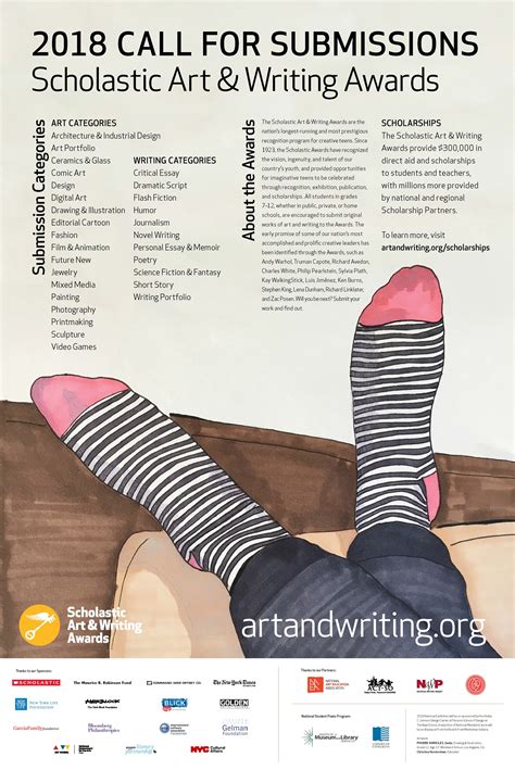 2018 Scholastic Art And Writing Awards Now Open For Submissions With