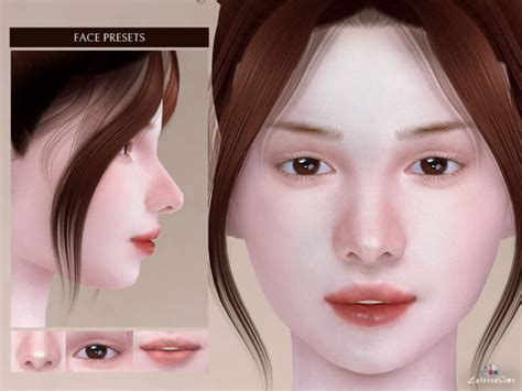 Sims 4 Asian Face Pure Presets The Sims Book