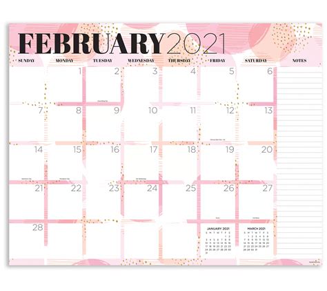 2021 Desk Pad Calendar