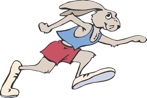 Fast Rabbit Clipart Clipart Best