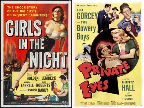 Solve Girls In The Night 1953 And Private Eyes 1953 Jigsaw Puzzle