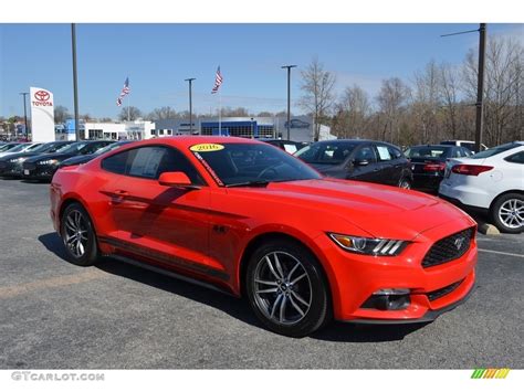 2016 Ruby Red Metallic Ford Mustang Ecoboost Coupe 126184199 Photo 22