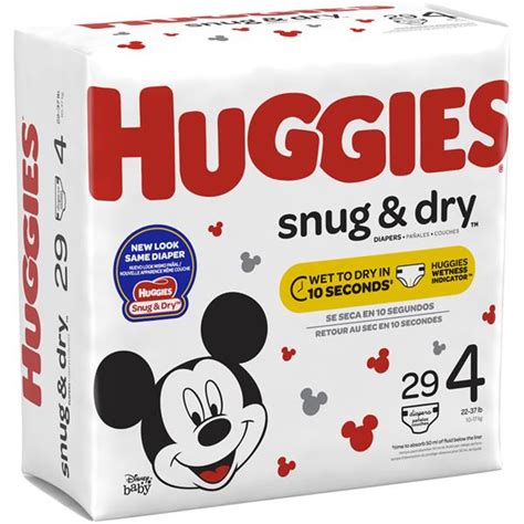 Huggies Snug And Dry Size 4 Diapers Hy Vee Aisles Online Grocery Shopping