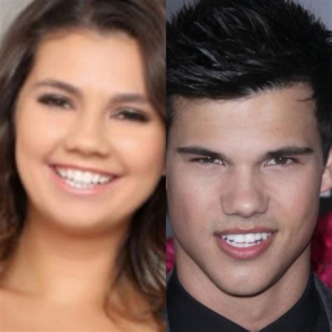 Dare Taylor looks like the chick version of Taylor Lautner : r