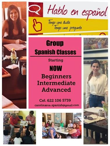 Spanish Classes With Carolina And Elizabeth