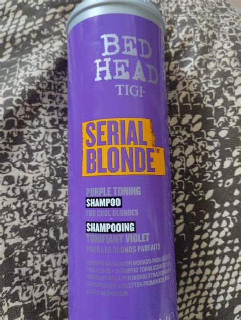 Tigi Bed Head Serial Blonde Purple Toning Shampoo Tigi Spray Brillance