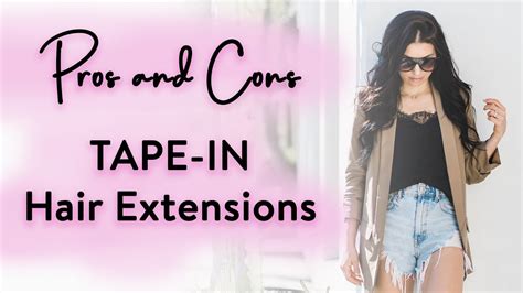You can style your hair as your normally would. Tape-In Hair Extensions - Pros and Cons - Would I Get Them ...