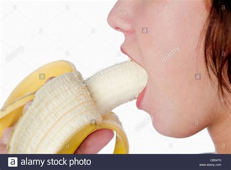 A Girl Eating Banana Stock Photos A Girl Eating Banana Stock Images