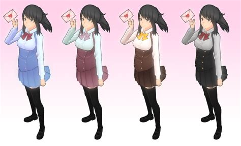 Yandere Sim Skin Youtube Chan By Televicat On Deviantart