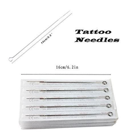 Tattoo Needles Yuelong 100 Pieces Disposable Mixed Tattoo Guns