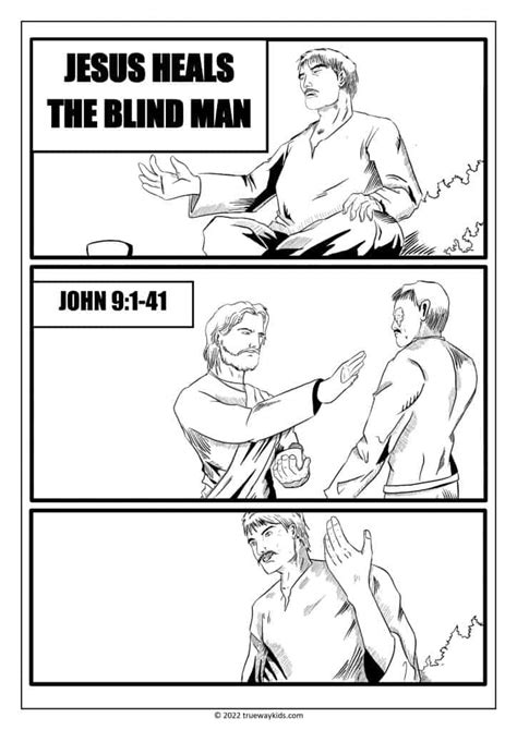 Jesus Heals The Blind Man John 91 41 Bible Lesson For Teens