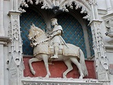 Estatua ecuestre de Luis XII, Blois.