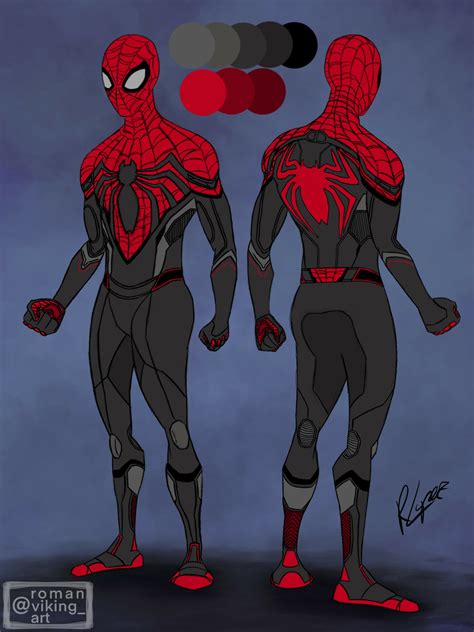 Artstation Superior Spider Man Concept Suit