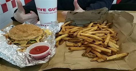 This restaurant, temporarily opened in the burger boy in wilson, north carolina. A new Five Guys opened near me in the UK. I've never been ...