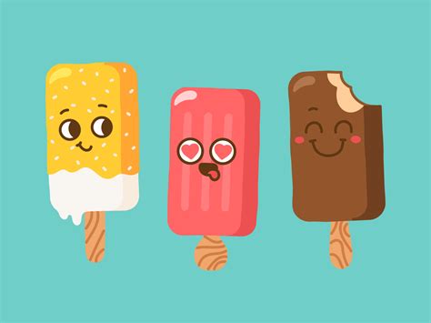 Popsicle Illustration Designs Themes Templates And Downloadable