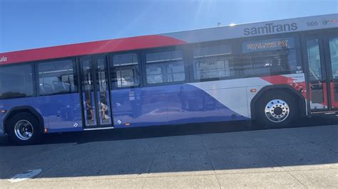 Samtrans Route 19 Southbound Full Route To Linda Mar Park And Ride