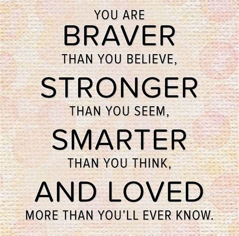 You're stronger than you think. You are braver than you believe | The Red Fairy Project