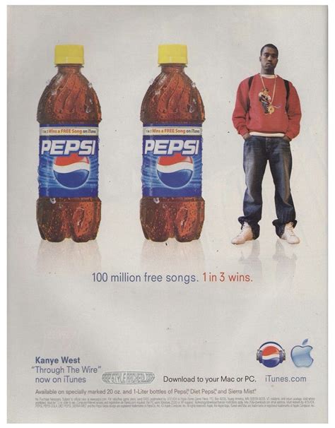 Sethkanda Forever On Twitter Rt Yemoments Pepsi Apple Kanye West Itunes Pepsi