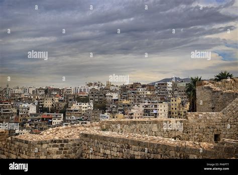 A Panorama Of Tripoli City In The North Of Lebanon Stock Photo Alamy
