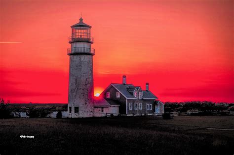 highland lighthouse sunset cape cod light