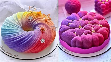 Most Satisfying Cake Decorating Videos So Tasty Cakes Recipes Youtube