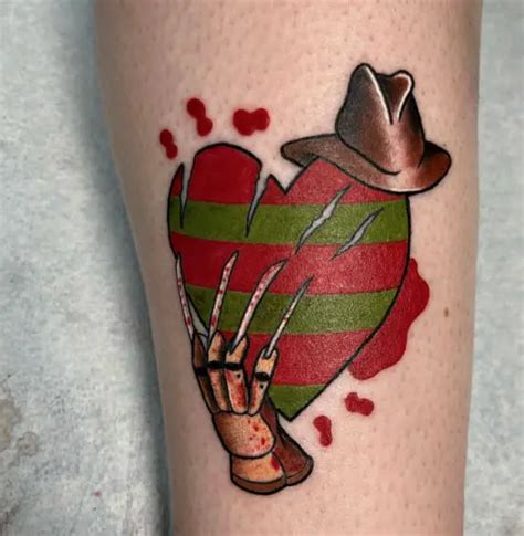 Nightmare On Elm Street Tattoos Unmasking The Dark Secrets Within