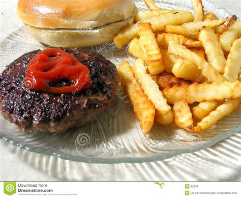 Hamburger Platter Royalty Free Stock Photos - Image: 83538